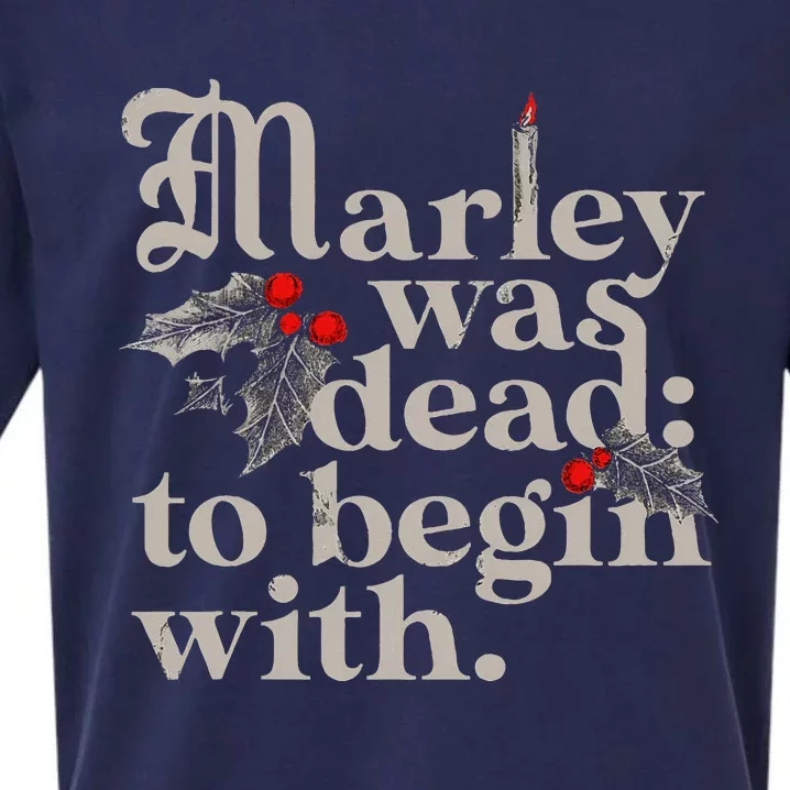 Marley Was Dead To Begin With Sueded Cloud Jersey T-Shirt