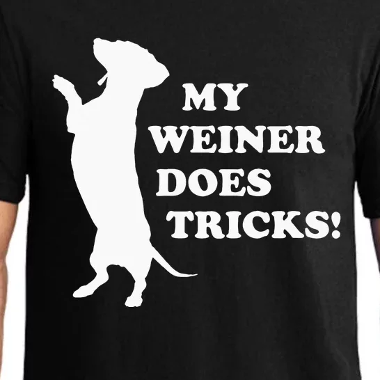 My Weiner Does Tricks Pajama Set