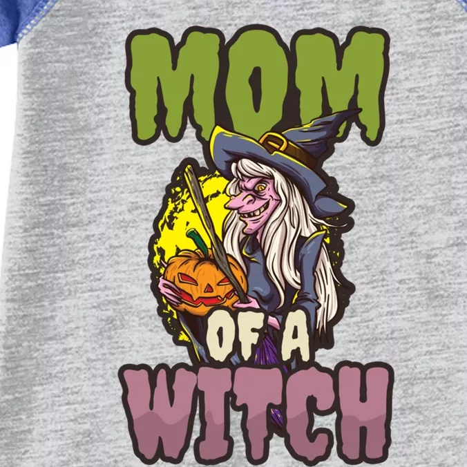 Mom Witch Design Halloween Witch Meaningful Gift Infant Baby Jersey Bodysuit