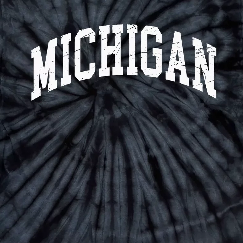 Michigan Worn Design Classic Tie-Dye T-Shirt