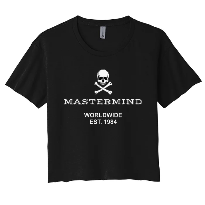 Mastermind Worldwide Est 1984 Kpop Korean Pop Music Women's Crop Top Tee