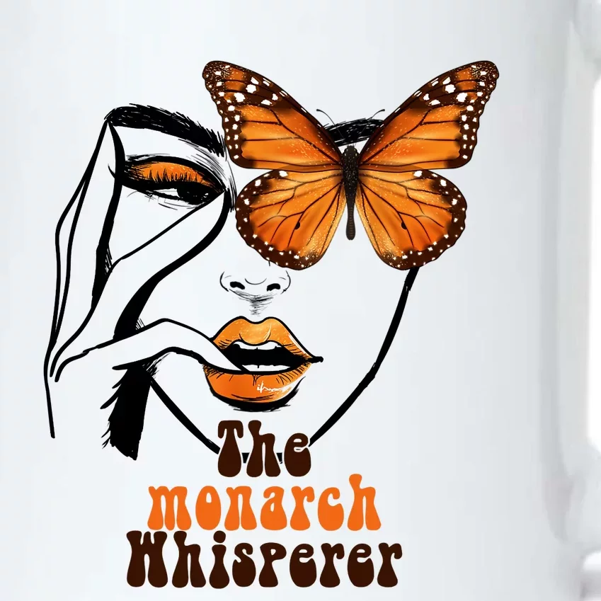 Monarch Whisperer Endangered Butterfly Nature Lover Black Color Changing Mug