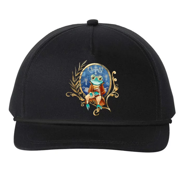 Magic Wizard Frog Fantasy Snapback Five-Panel Rope Hat