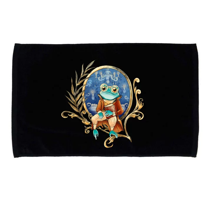 Magic Wizard Frog Fantasy Microfiber Hand Towel