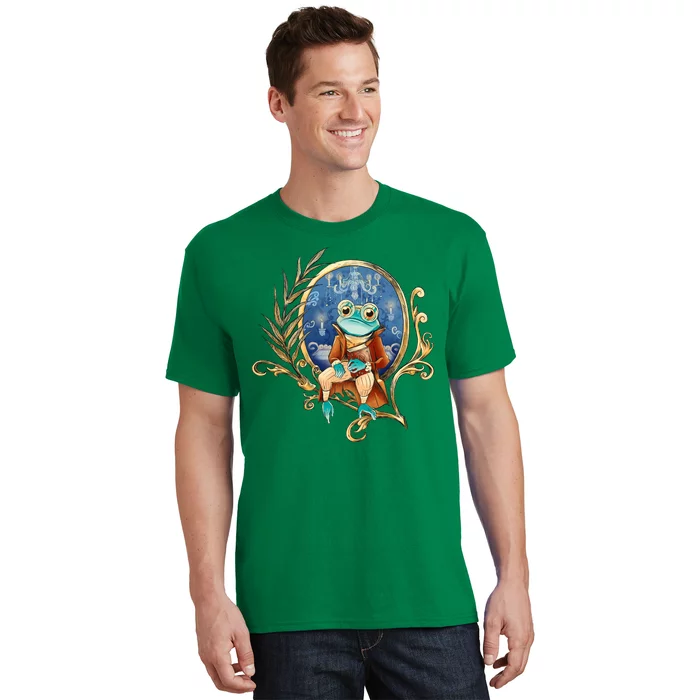 Magic Wizard Frog Fantasy T-Shirt