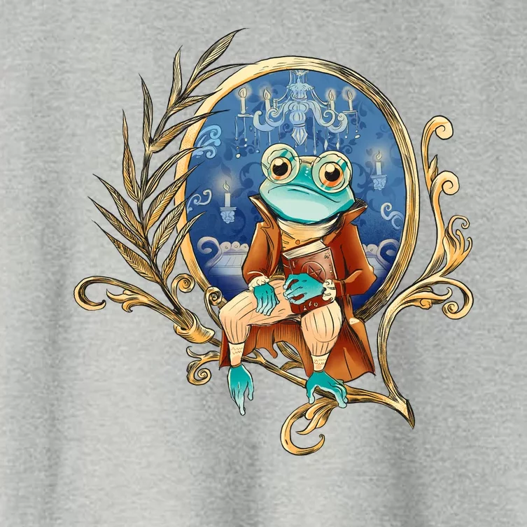 Magic Wizard Frog Fantasy Women's Crop Top Tee