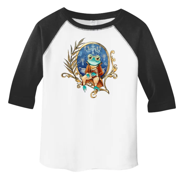 Magic Wizard Frog Fantasy Toddler Fine Jersey T-Shirt