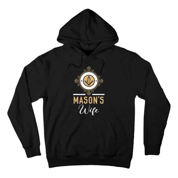 Mason's Wife Freemason Masonic Fraternal Freemasonry Tall Hoodie