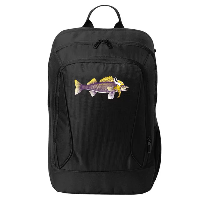 Minnesota Walleye Fishing City Backpack