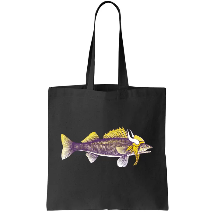 Minnesota Walleye Fishing Tote Bag