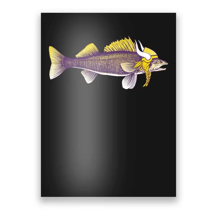 Minnesota Walleye Fishing Poster