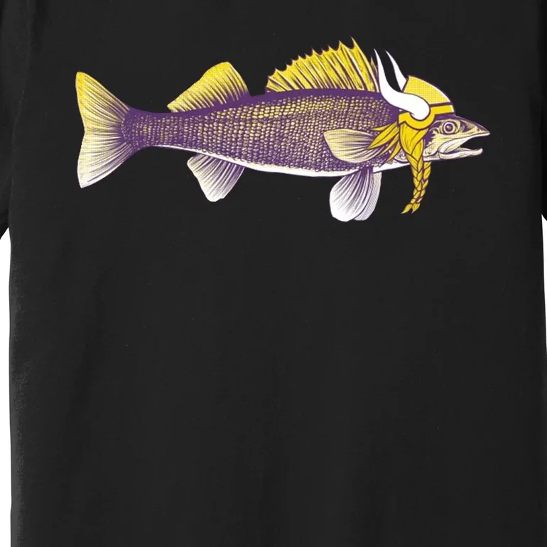 Minnesota Walleye Fishing Premium T-Shirt