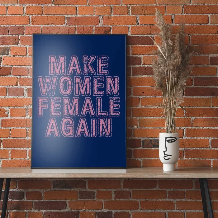 Make Women Female Again Poster