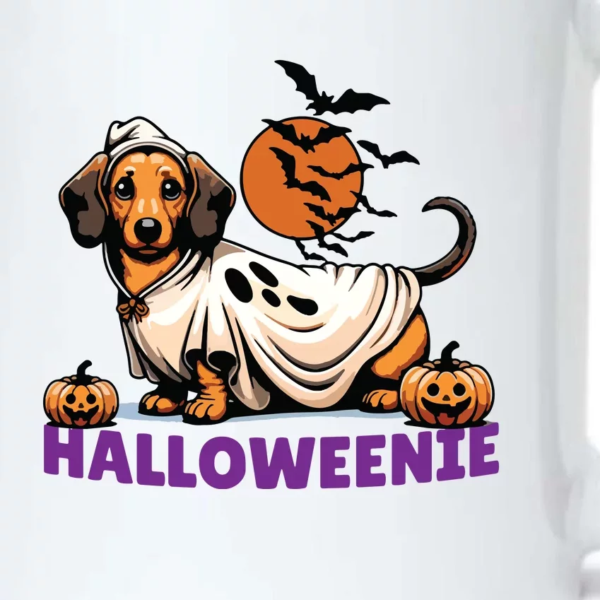 My Weenie Funny Dog Halloweenie Dachshund Weiner Halloween Black Color Changing Mug