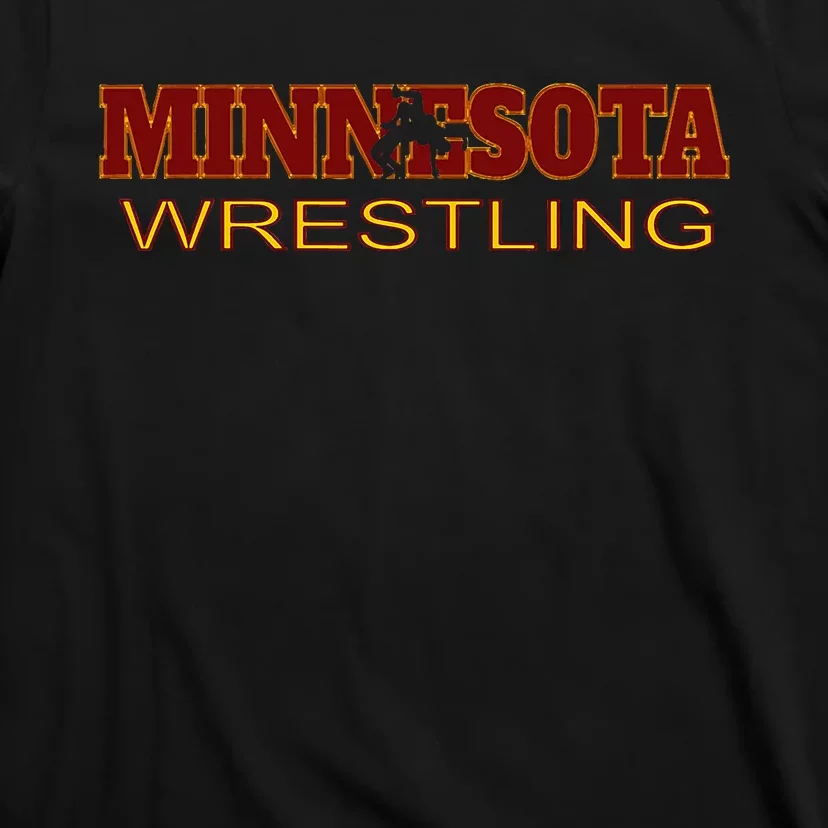 Minnesota Wrestling Freestyle Wrestler Gift State Pride Mn T-Shirt