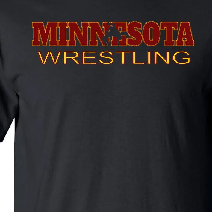 Minnesota Wrestling Freestyle Wrestler Gift State Pride Mn Tall T-Shirt