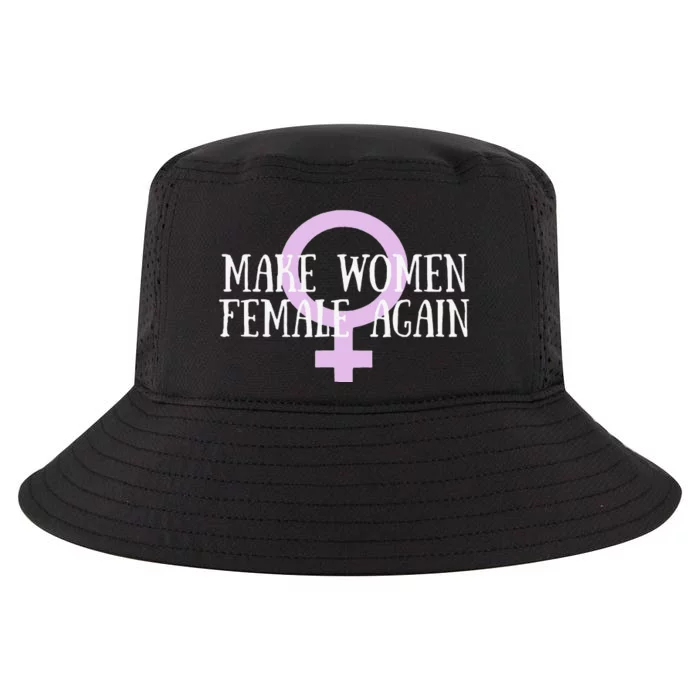 Make Wo Female Again Pro Wo Cool Comfort Performance Bucket Hat