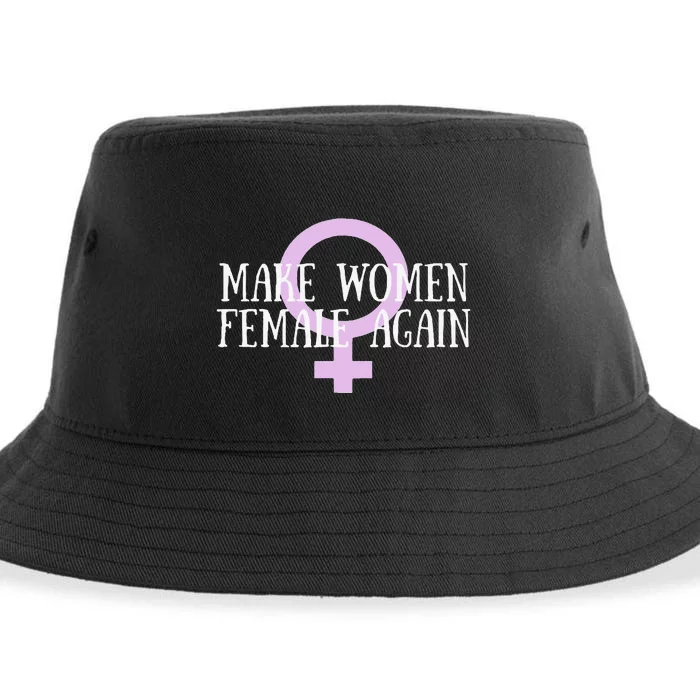 Make Wo Female Again Pro Wo Sustainable Bucket Hat