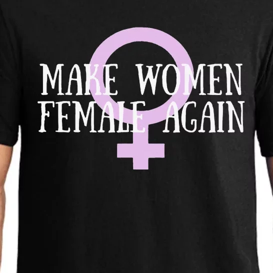 Make Wo Female Again Pro Wo Pajama Set