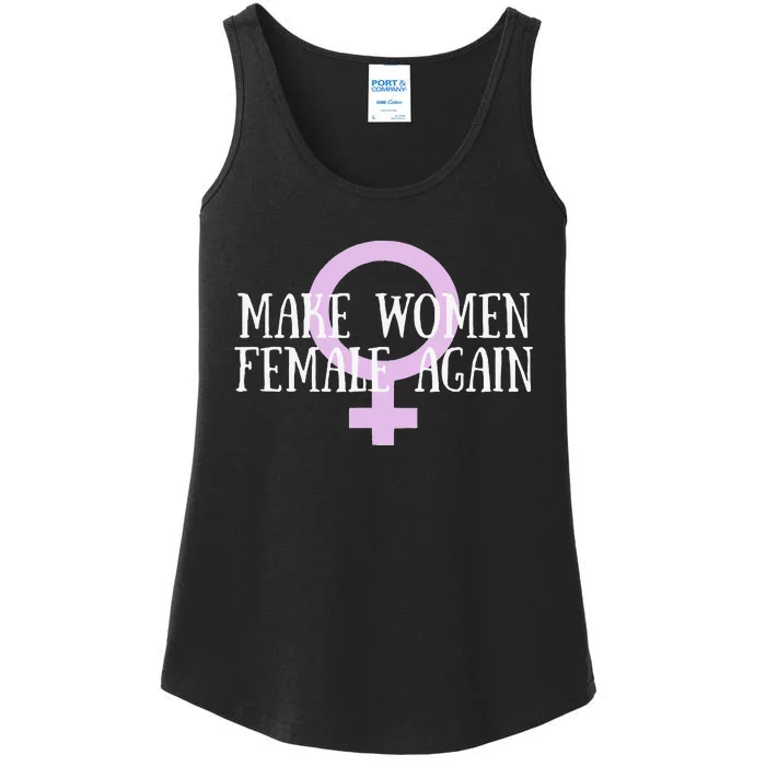 Make Wo Female Again Pro Wo Ladies Essential Tank