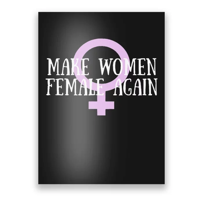 Make Wo Female Again Pro Wo Poster