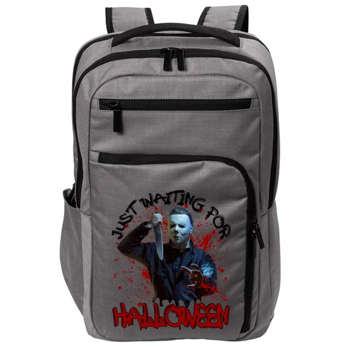 Michael Waiting For Halloween Funny Horror Character Impact Tech Backpack