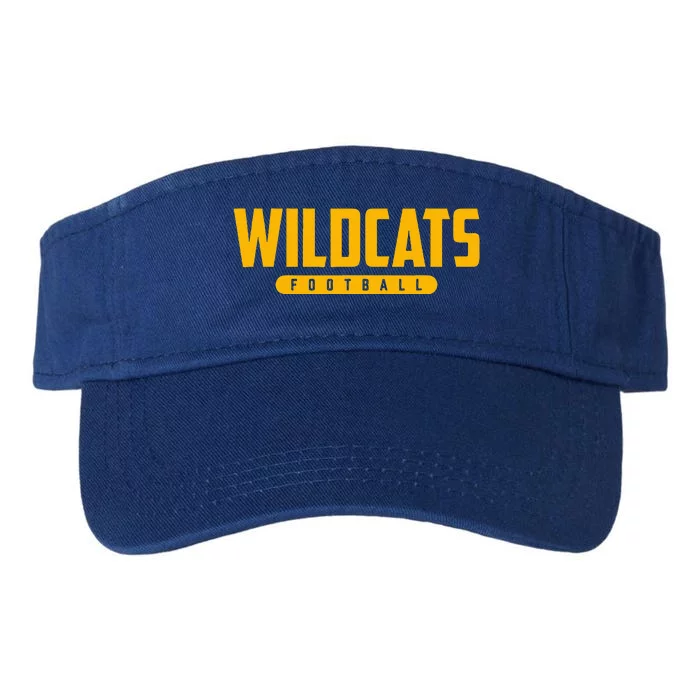 Mattawan Wildcats Football Valucap Bio-Washed Visor