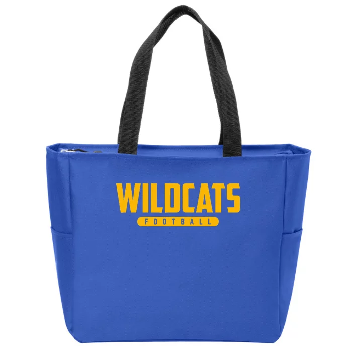 Mattawan Wildcats Football Zip Tote Bag