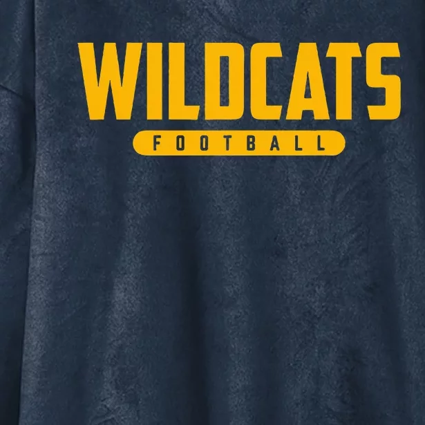 Mattawan Wildcats Football Hooded Wearable Blanket