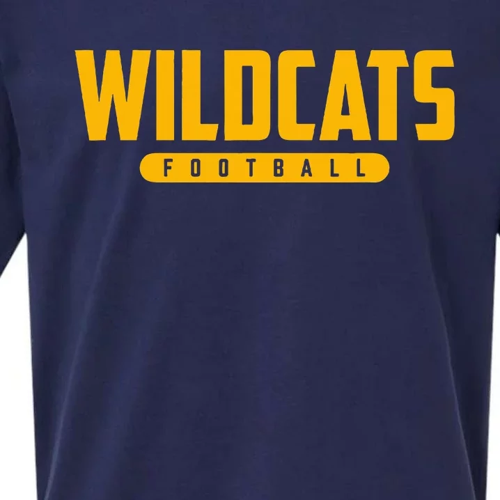 Mattawan Wildcats Football Sueded Cloud Jersey T-Shirt