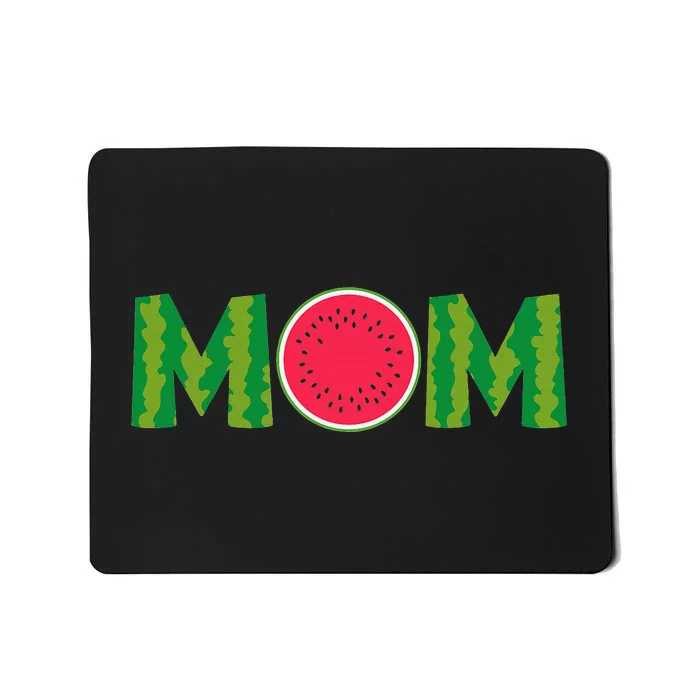 Mom Watermelon Funny Summer Fruit Great Mother's Day Family Mousepad