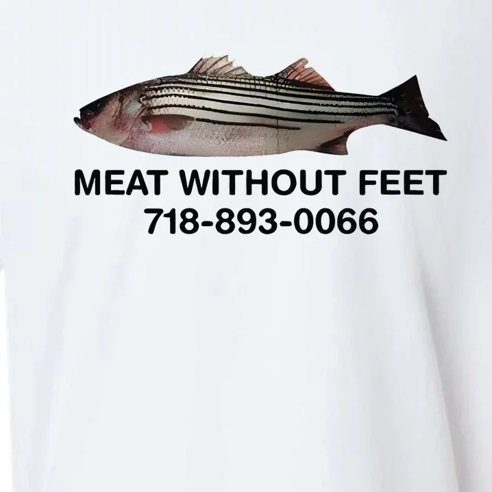 Meat Without Feet 718 893 0066 Sueded Cloud Jersey T-Shirt