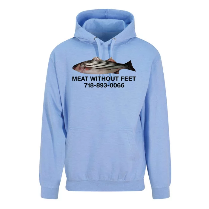 Meat Without Feet 718 893 0066 Unisex Surf Hoodie