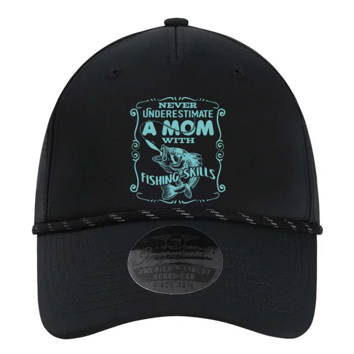 Mom With Fishing Skills Goes Fishing Gift Performance The Dyno Cap