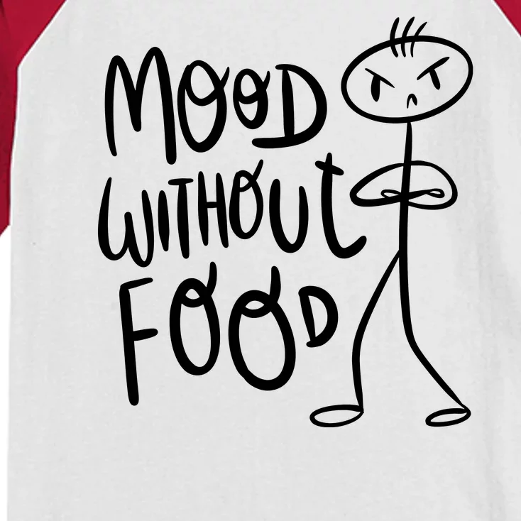 Mood Without Food Angry Kids Colorblock Raglan Jersey