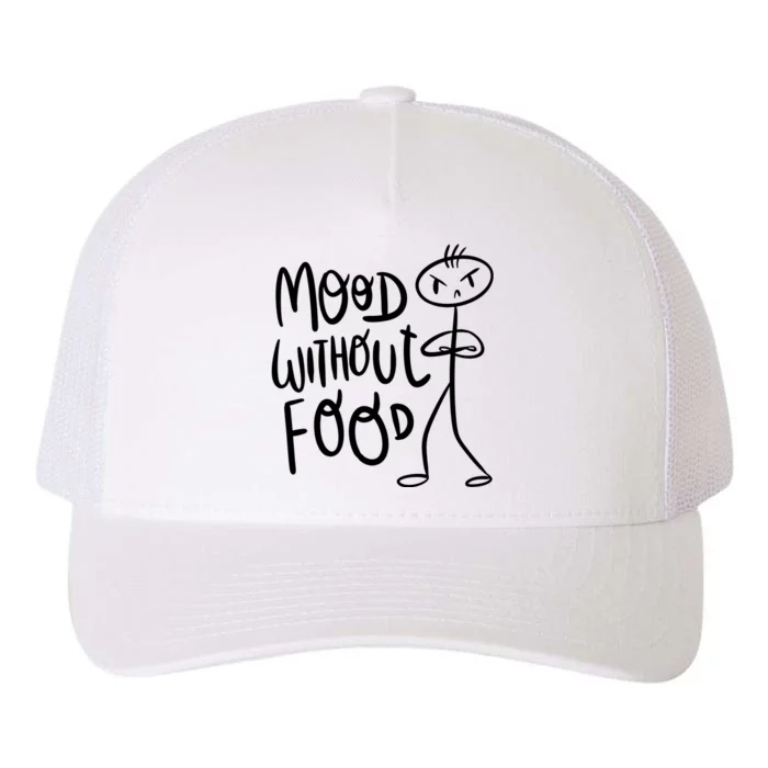 Mood Without Food Angry Yupoong Adult 5-Panel Trucker Hat