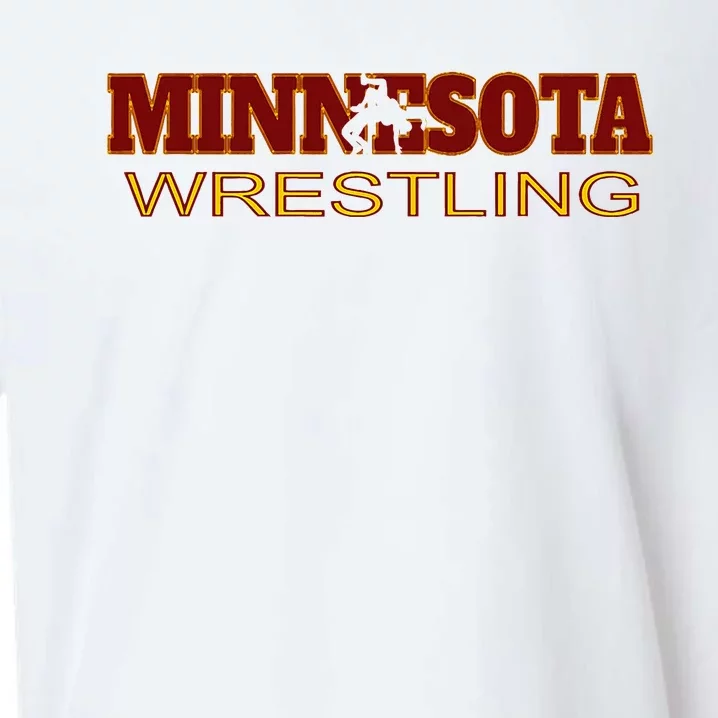 Minnesota Wrestling Freestyle Wrestler State Pride Mn Sueded Cloud Jersey T-Shirt