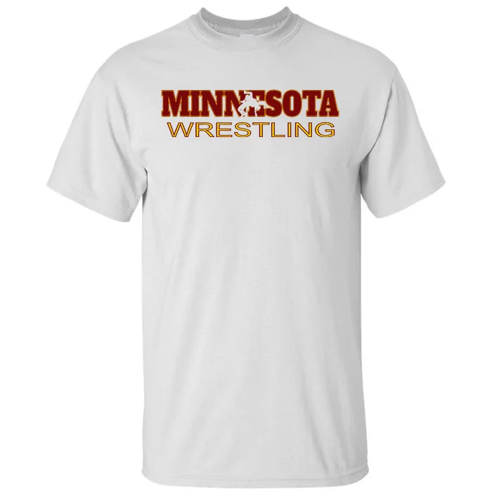 Minnesota Wrestling Freestyle Wrestler State Pride Mn Tall T-Shirt