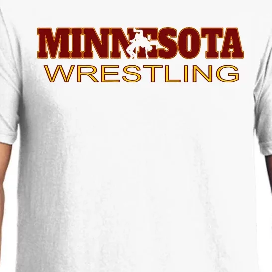 Minnesota Wrestling Freestyle Wrestler State Pride Mn Pajama Set