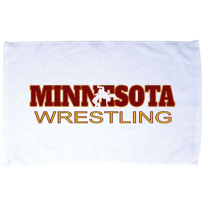 Minnesota Wrestling Freestyle Wrestler State Pride Mn Microfiber Hand Towel