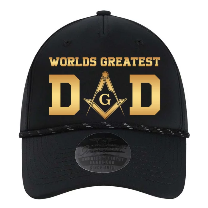 Masonic Worlds Greatest Dad Fathers Day Gift Freemason Gift Performance The Dyno Cap