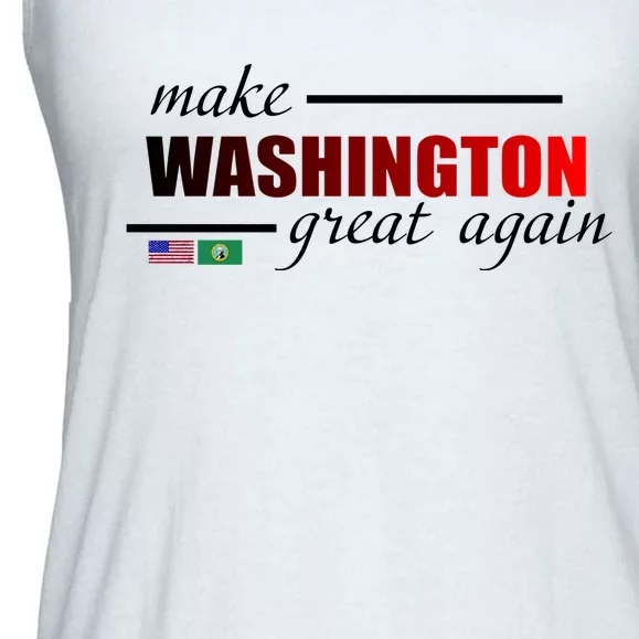 Make Washington Great Again Ladies Essential Flowy Tank