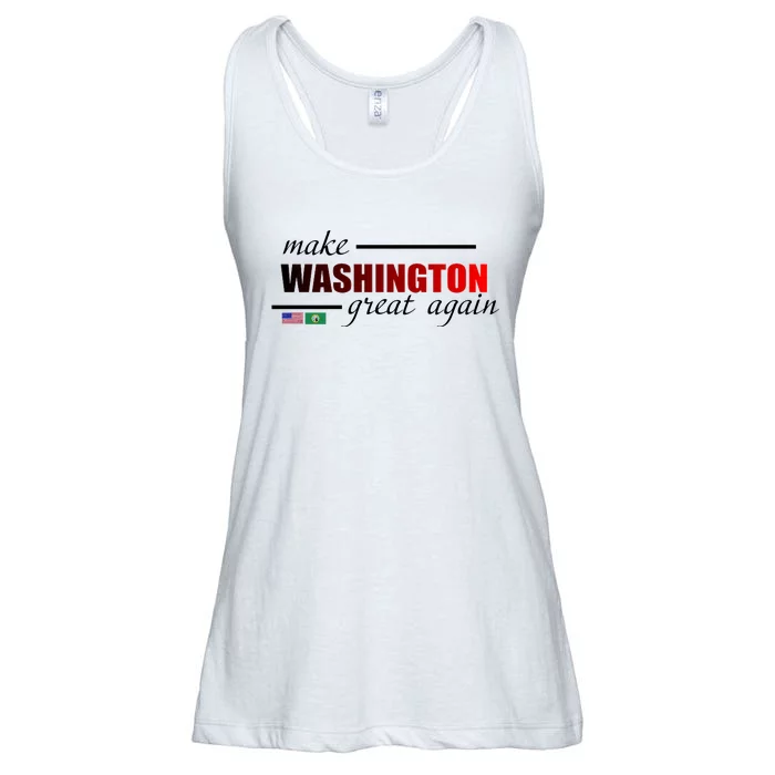 Make Washington Great Again Ladies Essential Flowy Tank