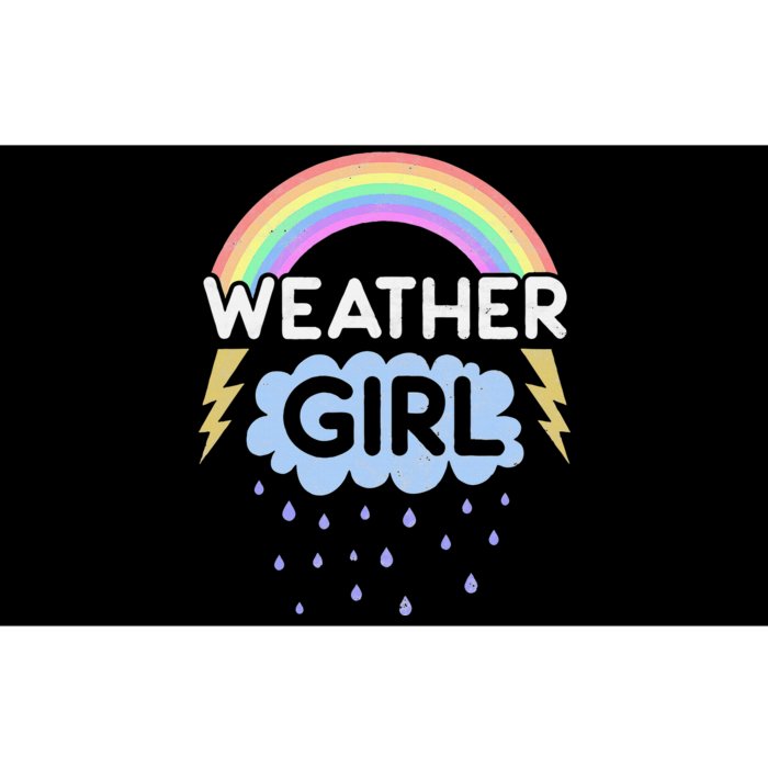 Meteorology Weather Girl Cute Gift Bumper Sticker