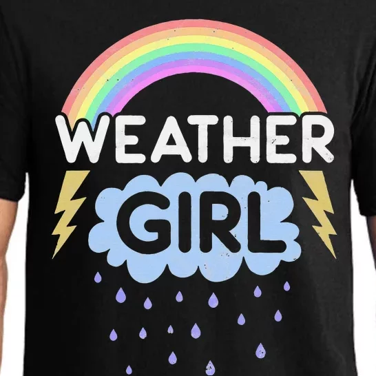 Meteorology Weather Girl Cute Gift Pajama Set