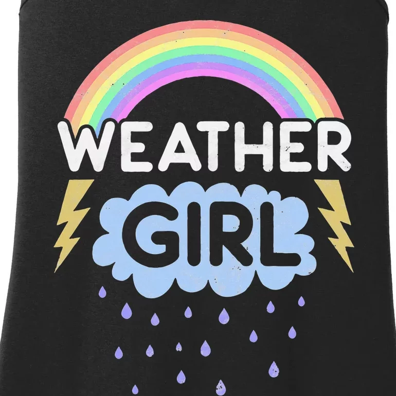 Meteorology Weather Girl Cute Gift Ladies Essential Tank