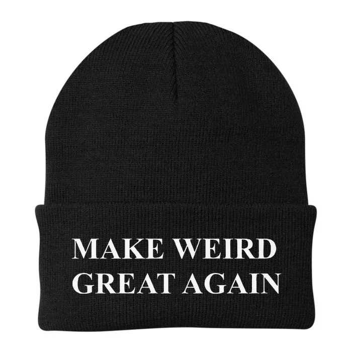 Make Weird Great Again Premium Knit Cap Winter Beanie