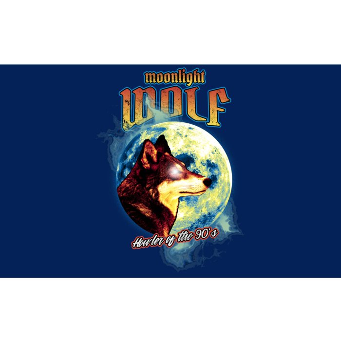 Moonlight Wolf Howler Of The 90s Bumper Sticker