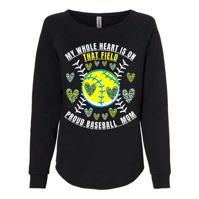 My Whole Heart Is On That Field Womens California Wash Sweatshirt