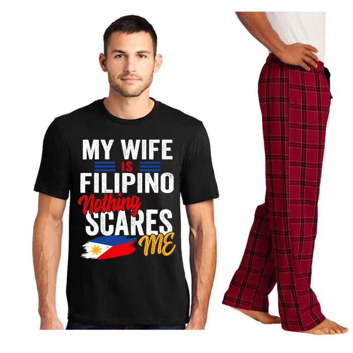 My Wife Is Filipino Philippines Heritage Roots Flag Souvenir Pajama Set